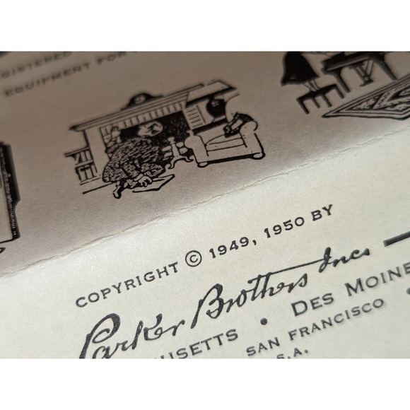 Vintage 1963 Original CLUE Detective Board Game Parker Brothers Complete - Picture 13 of 15